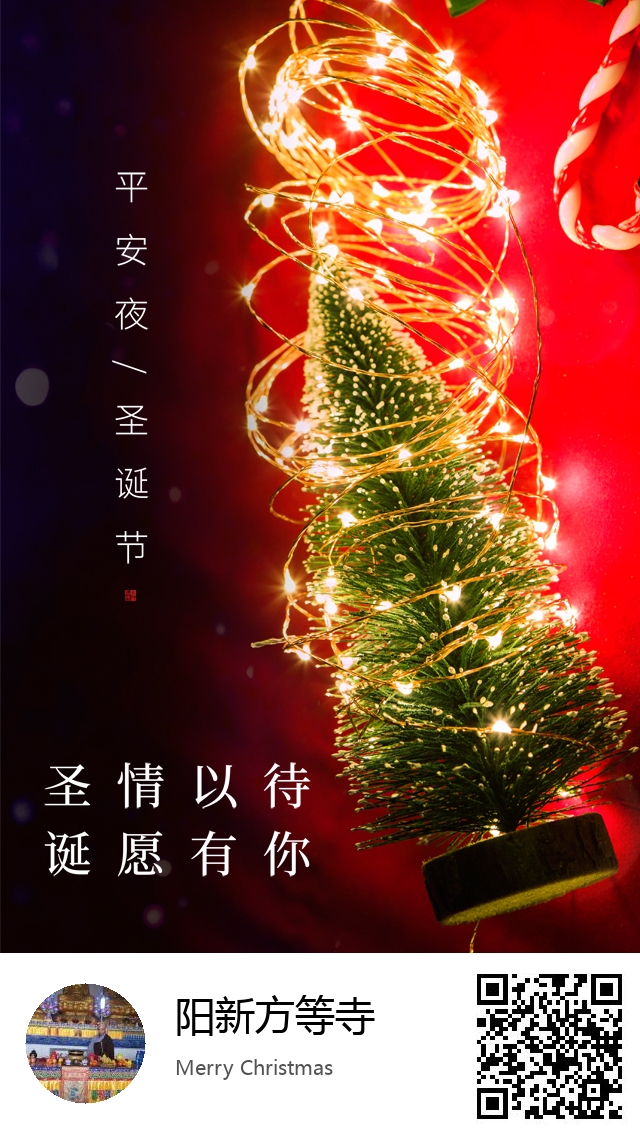 阳新方等寺-生成我的圣诞节海报-617
